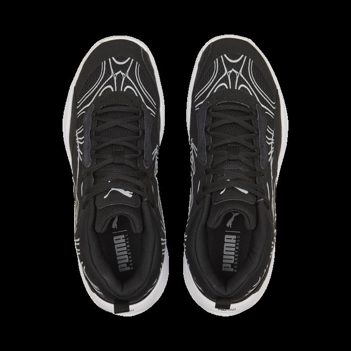 Chaussures De Basketball Puma Canada Playmaker Pro Lava Black-quarry
