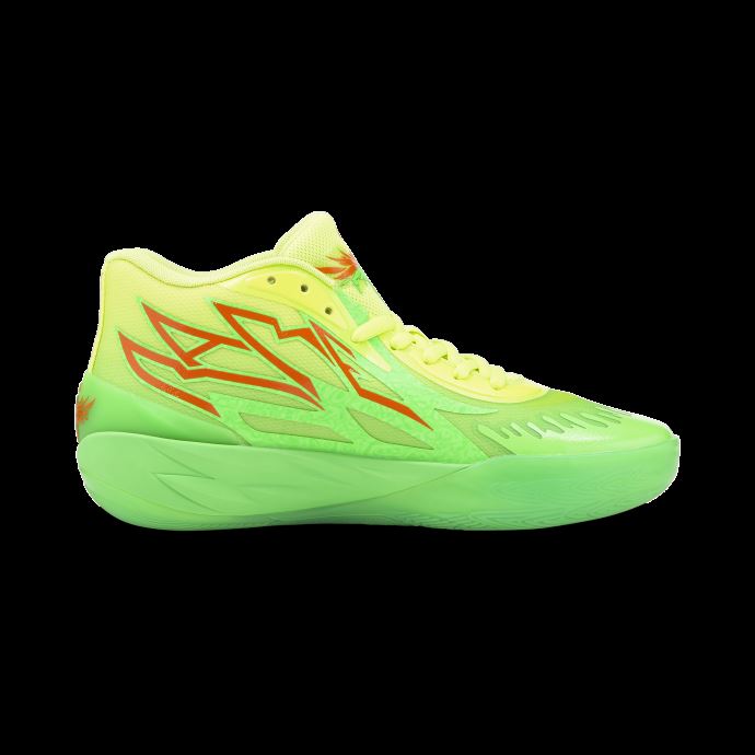 Fluro Green-lime Squeeze Mb.02 Chaussures De Basketball Slime Puma Canada
