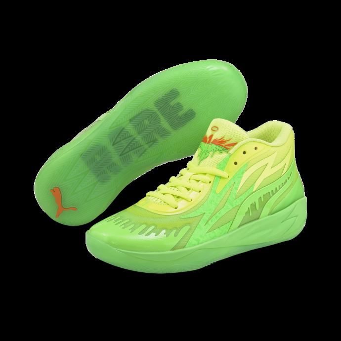 Chaussures De Basketball Mb.02 Slime Fluro Green-lime Squeeze Puma Canada