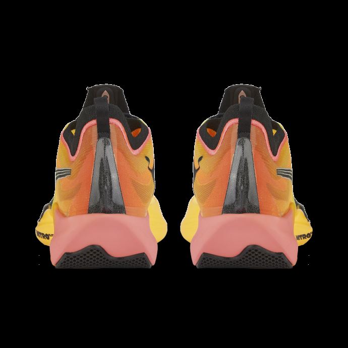 Puma Canada Fast-r Nitro Elite Fireglow Chaussures De Course Pour Femmes Sun Stream-sunset Glow-black
