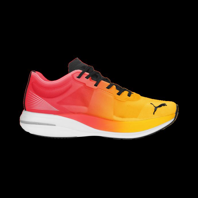 Deviate Nitro Elite Fireglow Chaussures De Course Femme Sun Stream-sunset Glow Puma Canada
