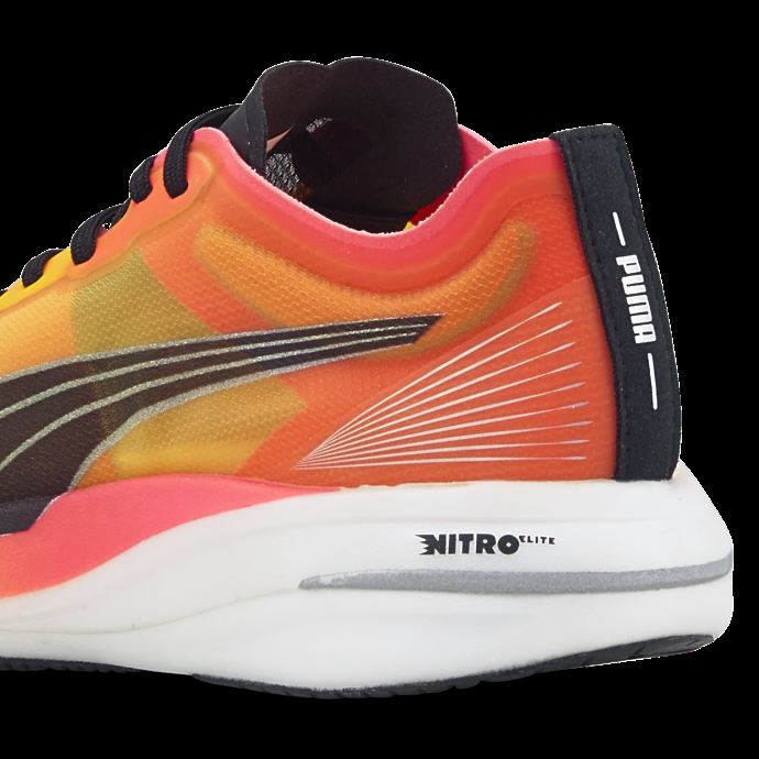 Sun Stream-sunset Glow Puma Canada Deviate Nitro Elite Fireglow Chaussures De Course Femmes
