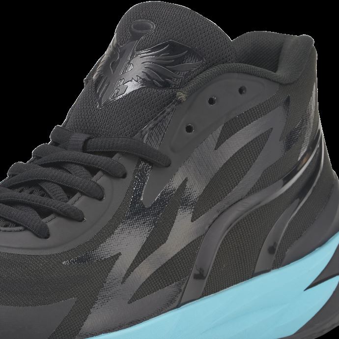 Atoll Mb.02 Phenom Chaussures De Basket Noir-bleu Puma Canada
