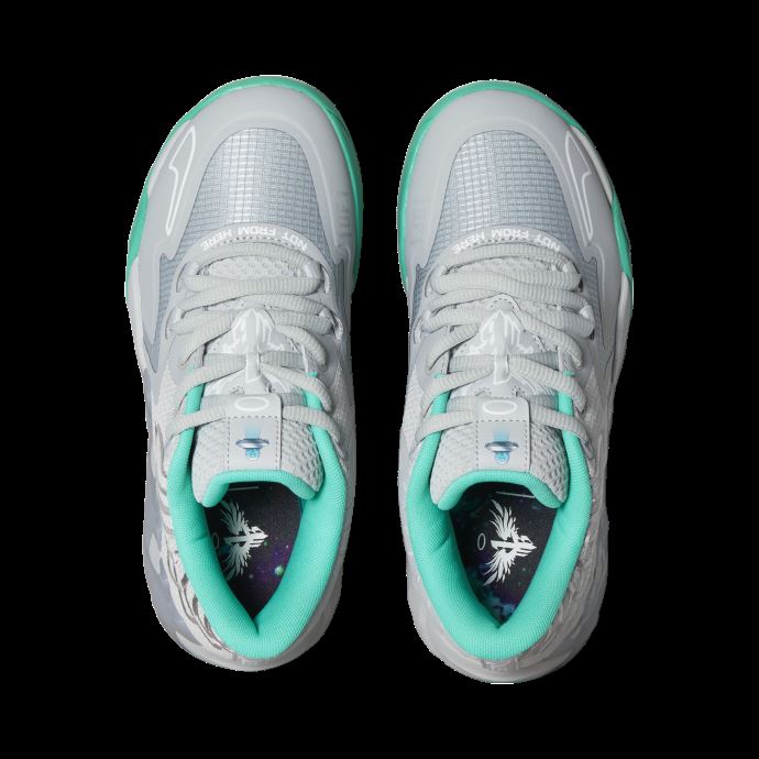 High Rise-aqua Green Puma Canada Mb.01 Lo Ufo Basketball Shoes Big Kids
