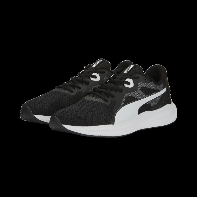 Twitch Runner Chaussures De Course Fraîches Noir-noir-blanc Puma Canada