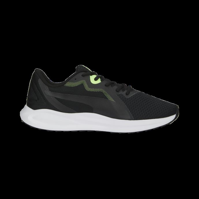 Puma Canada Noir-royal Sapphire-fizzy Lime Twitch Runner Chaussures De Course Fraîches
