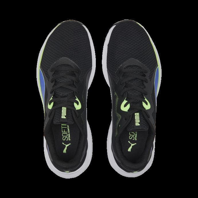 Puma Canada Noir-royal Sapphire-fizzy Lime Twitch Runner Chaussures De Course Fraîches
