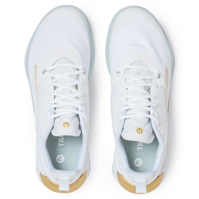 Puma Canada Blanc-platine Gris-team Gold Fuse 2.0 X Wit Chaussures D'entraînement
