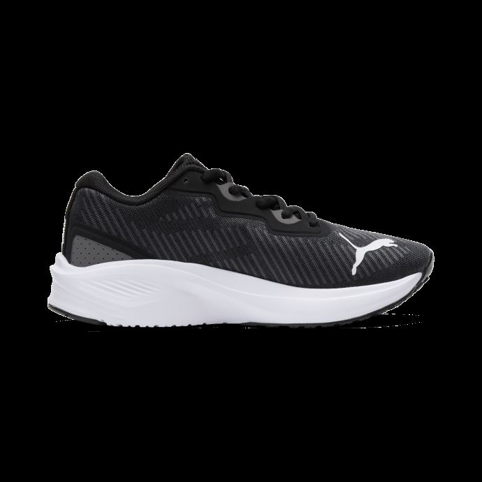 Puma Canada Aviator Profoam Sky Grandes Chaussures De Course Pour Enfants Noir-blanc
