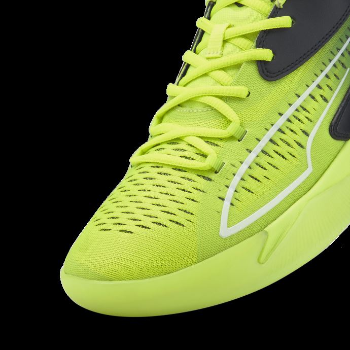 Chaussures De Basketball Stewie 1 Quiet Fire Pour Femmes Lime Squeeze-black Puma Canada
