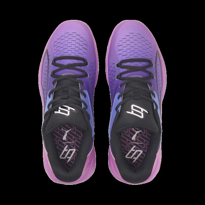 Puma Canada Stewie 1 Causant Des Problèmes Chaussures De Basketball Pour Femmes Mauve Pop-noir
