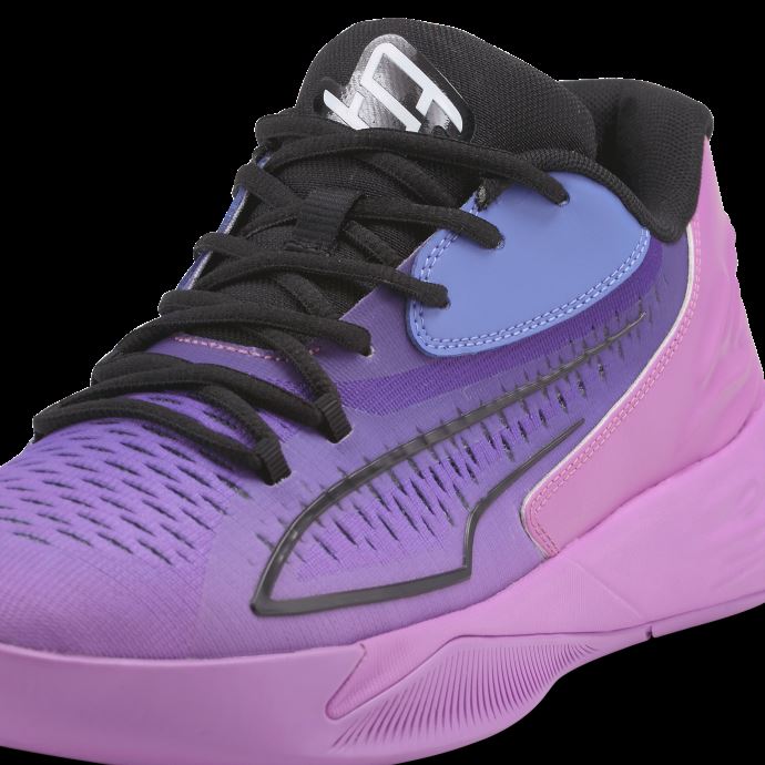 Puma Canada Stewie 1 Causant Des Problèmes Chaussures De Basketball Pour Femmes Mauve Pop-noir
