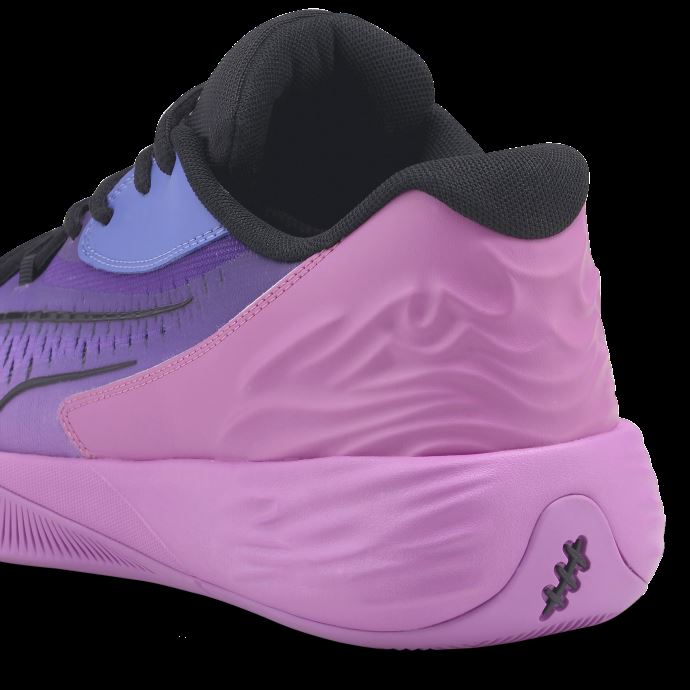 Puma Canada Stewie 1 Causant Des Problèmes Chaussures De Basketball Pour Femmes Mauve Pop-noir
