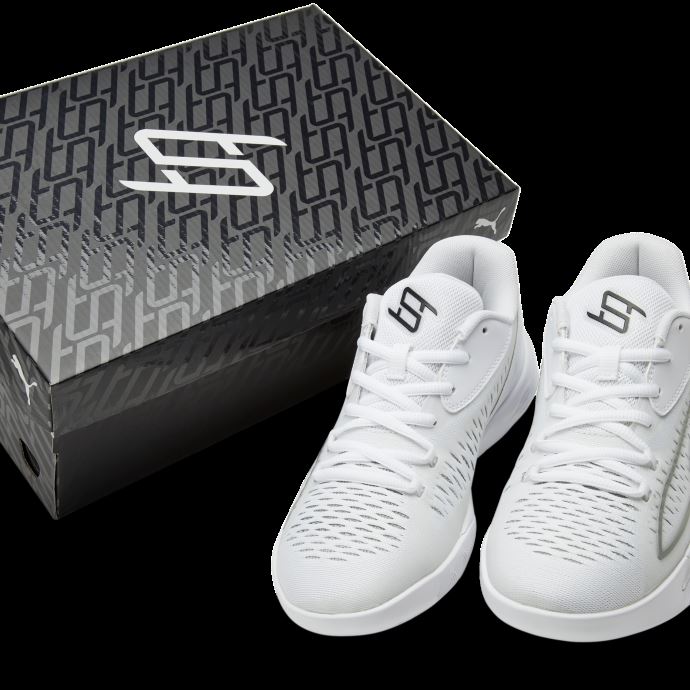 Puma Canada Stewie 1 Team Baskets Basket Femme Blanc-carrière
