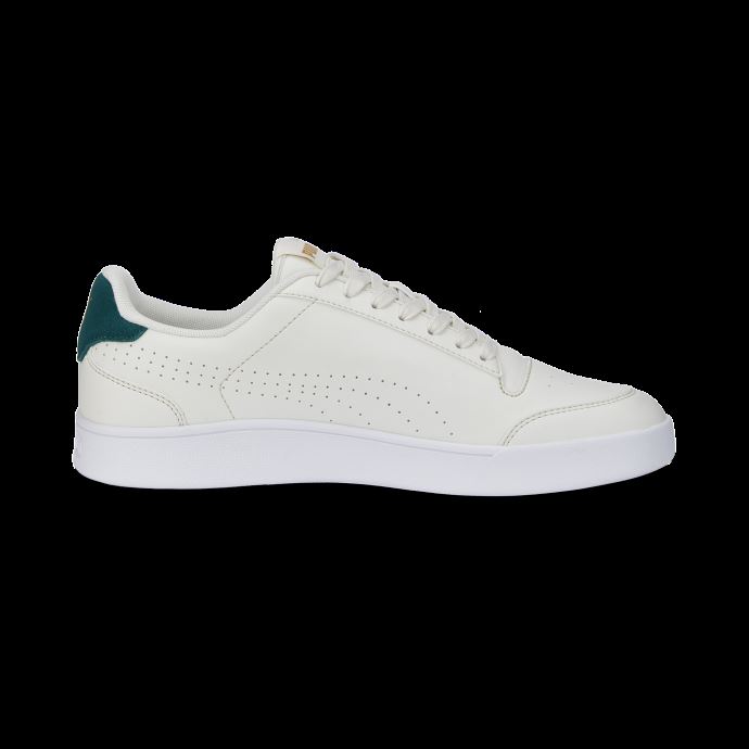 Shuffle Baskets Perforées Puma Canada Gris-varsity Vert-team Or
