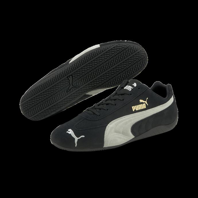 Puma Canada Speedcat Ls Chaussures De Conduite Noir-blanc