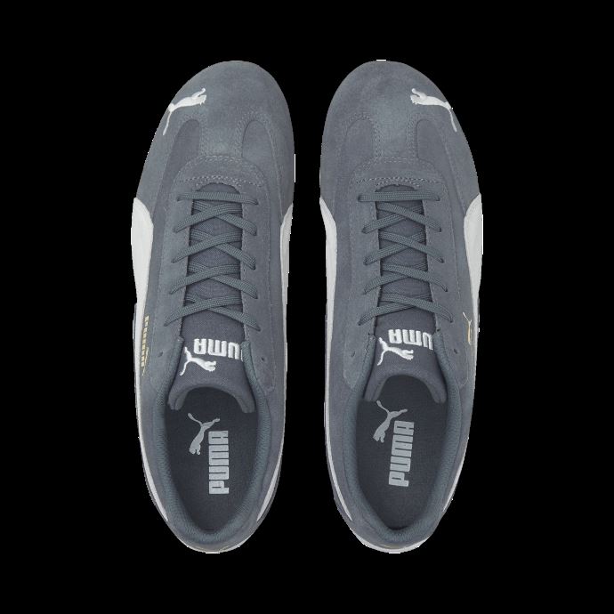 Puma Canada Speedcat Ls Chaussures De Conduite Ardoise Foncé-blanc
