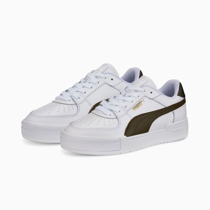 Baskets Ca Pro Classic Pour Hommes Blanc-olive Profonde Puma Canada