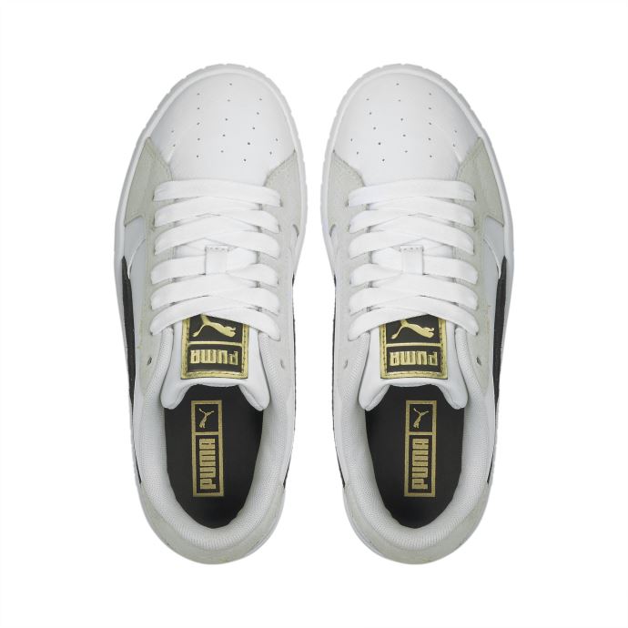 Baskets Puma Canada Cali Star Blanches Et Noires Pour Femmes
