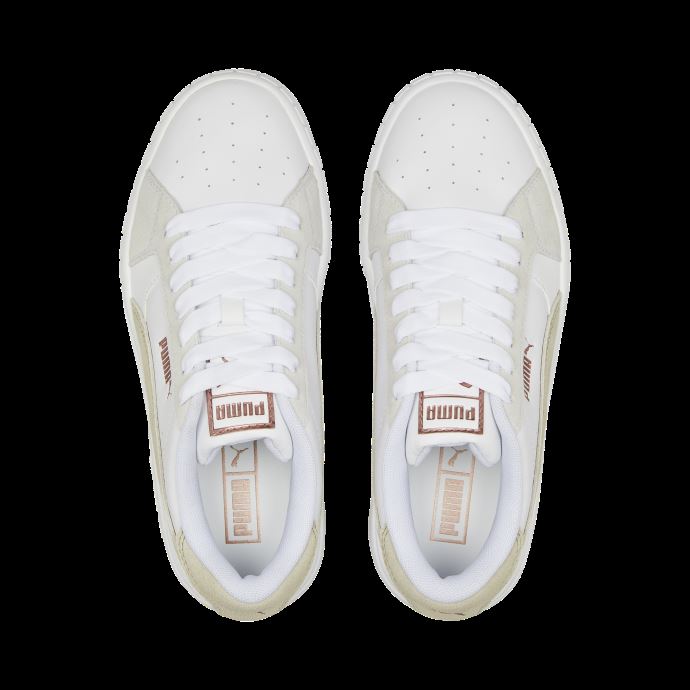 Baskets Femme Cali Star Mix Puma Canada Blanc-gris Caillou
