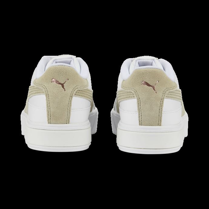 Baskets Cali Star Puma Canada Blanc-gris Galet Pour Femme
