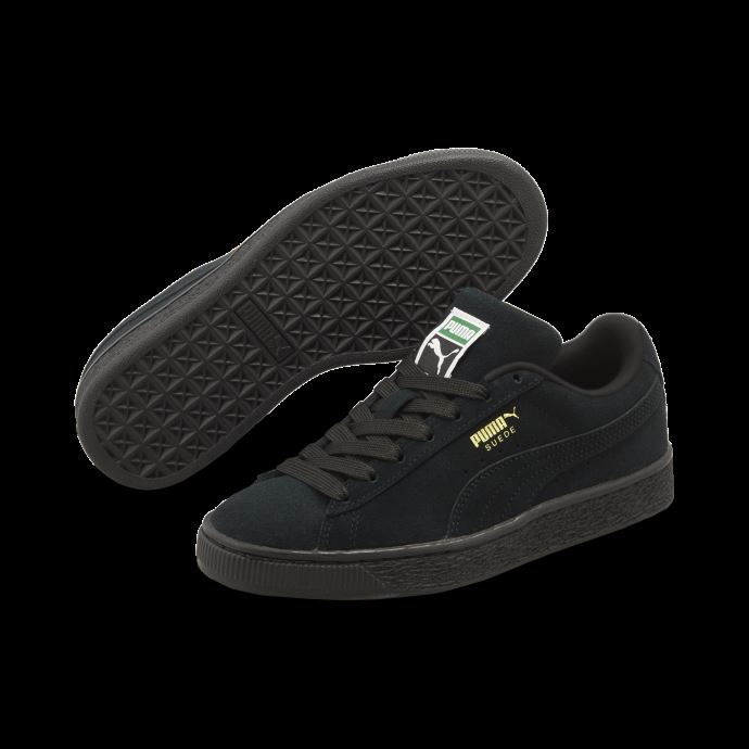 Baskets Puma Canada Suede Classic Xxi Grand Enfant Noir-noir