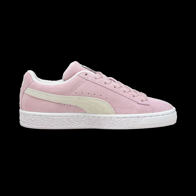 Baskets Classic Xxi En Daim Big Kids Pink Lady-white Puma Canada
