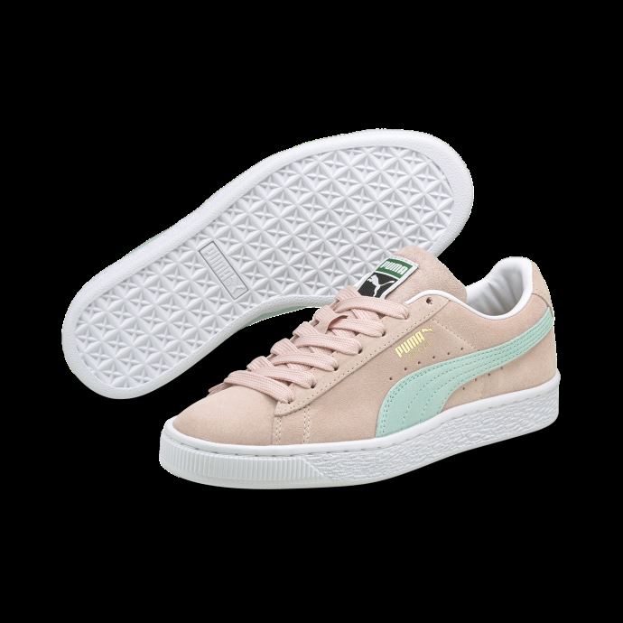 Baskets Enfant Classic Xxi En Daim Bleu Coquille D'oeuf Lotus Puma Canada