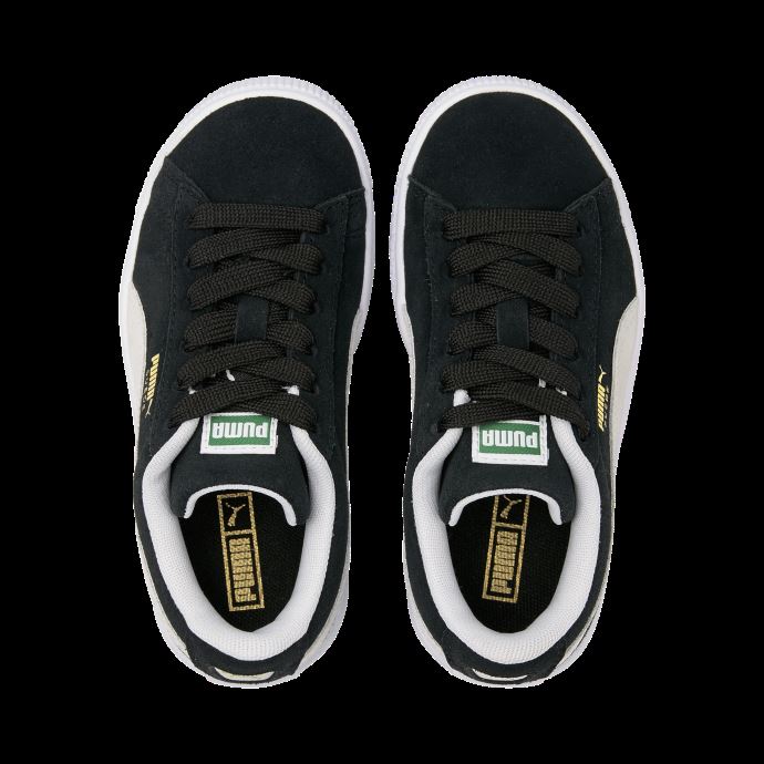 Puma Canada Suede Classic Xxi Petites Chaussures Enfant Noir-blanc
