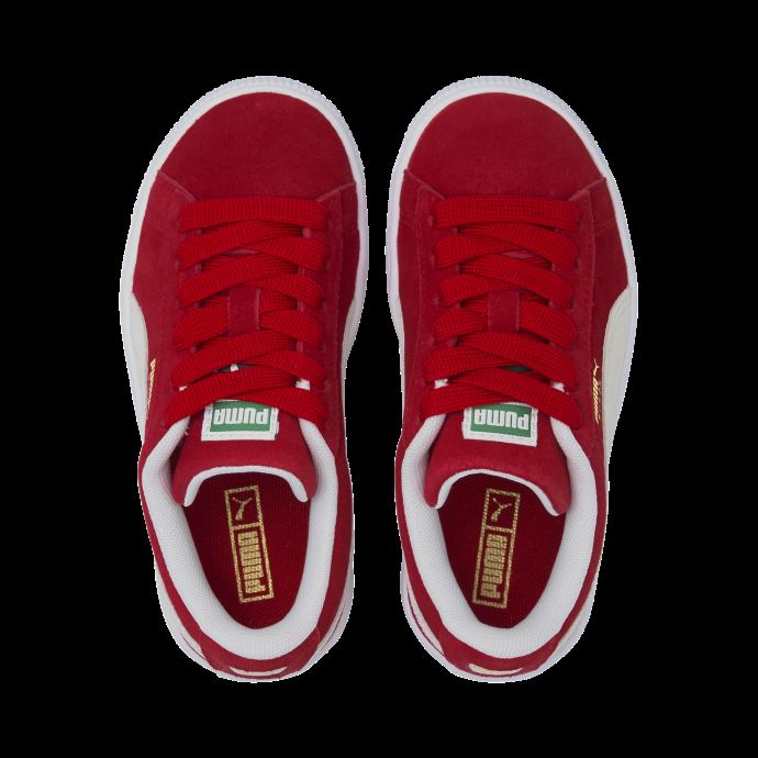 Baskets Classic Xxi En Daim Rouge-blanc à Risque élevé Pour Enfants Puma Canada
