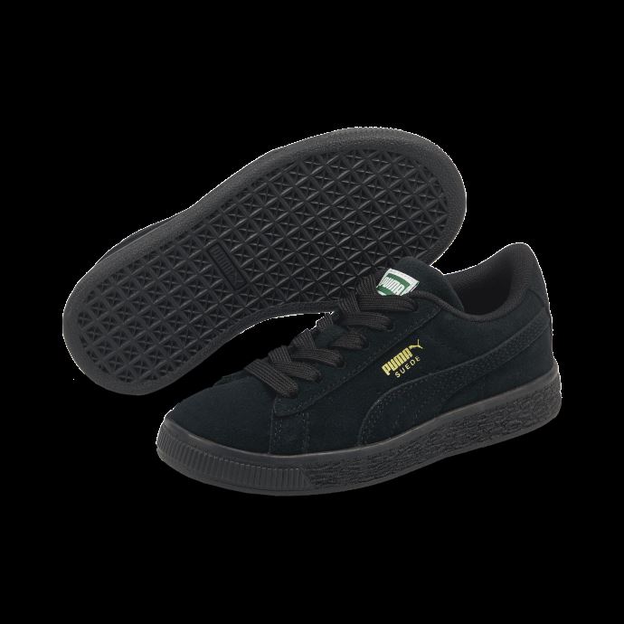 Puma Canada Daim Classic Xxi Chaussures Pour Petit Enfant Noir-noir