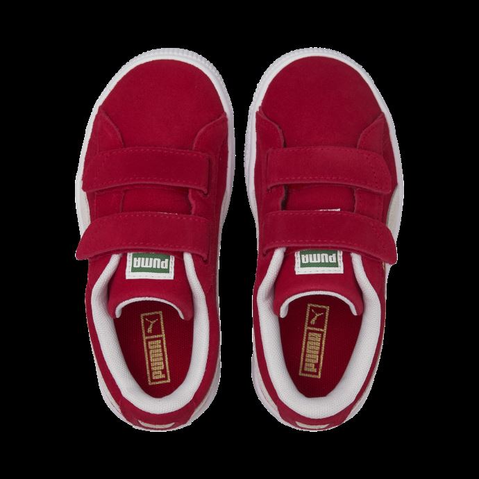 Baskets Classic Xxi En Daim Pour Enfants High Risk Rouge-blanc Puma Canada
