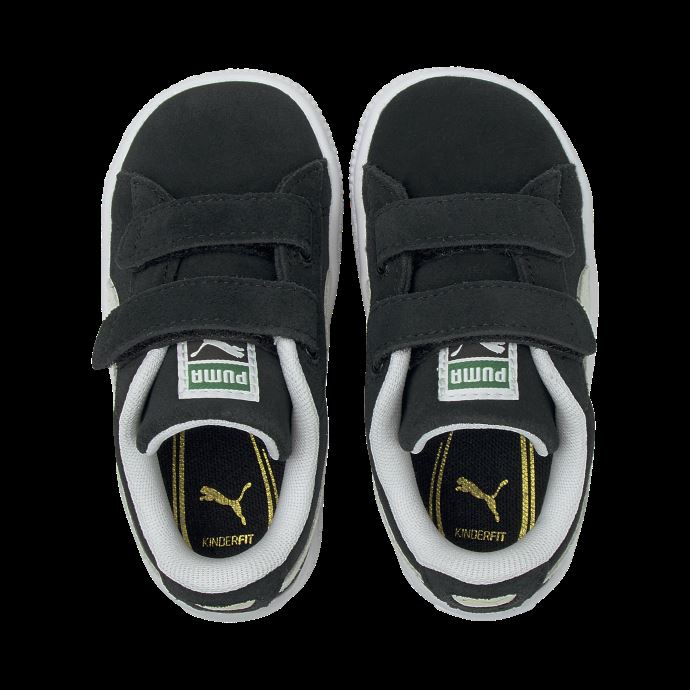 Chaussures En Daim Classic Xxi Ac Tout-petits Noir-blanc Puma Canada
