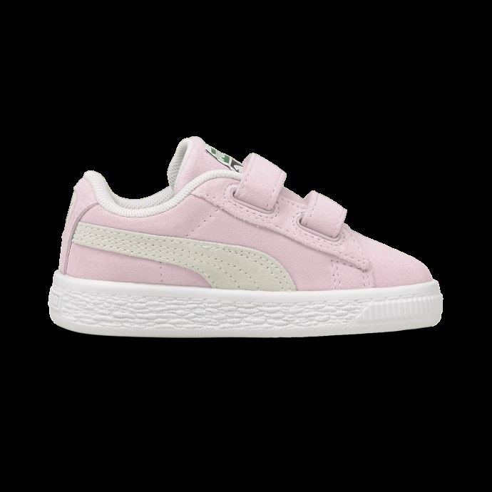 Puma Canada Daim Classic Xxi Ac Rose Dame-blanc Chaussures Pour Tout-petits
