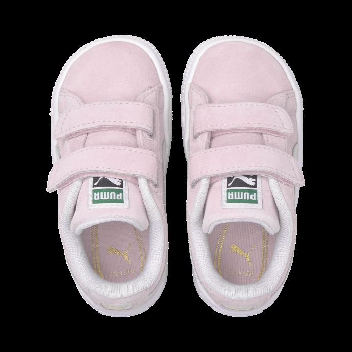 Puma Canada Daim Classic Xxi Ac Rose Dame-blanc Chaussures Pour Tout-petits
