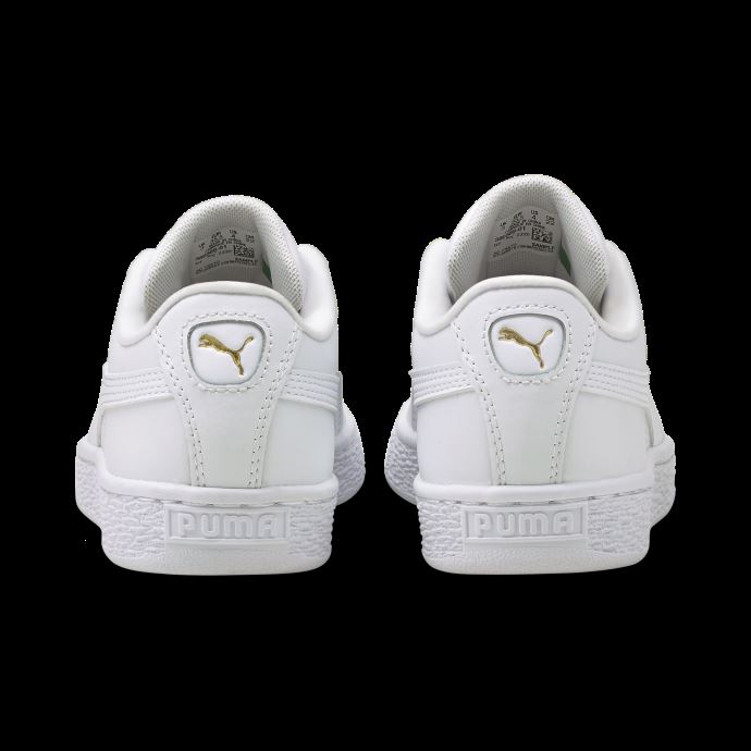 Basket Classic Xxi Sneakers Big Kids Puma Canada Blanc-blanc
