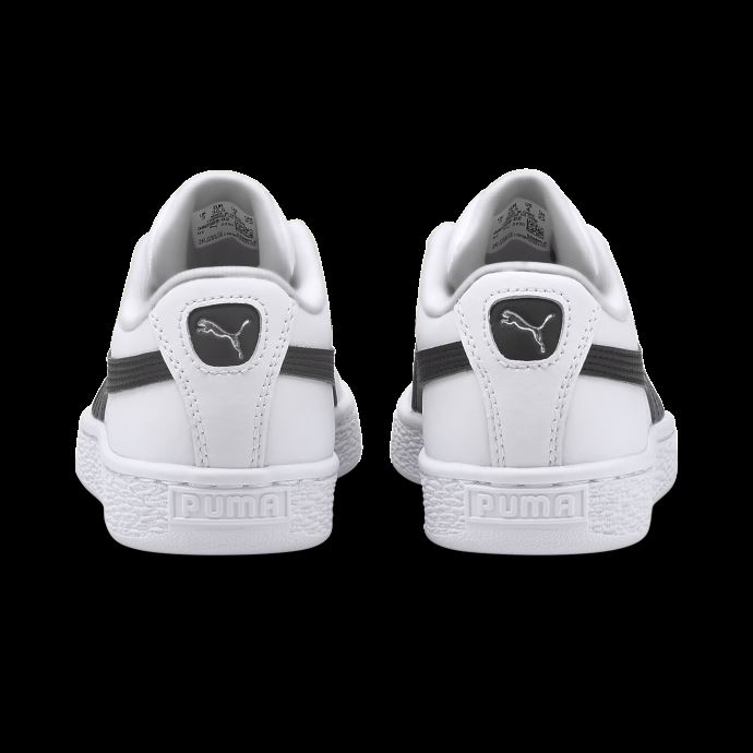 Basket Classic Xxi Sneakers Big Kids Puma Canada Blanc-noir
