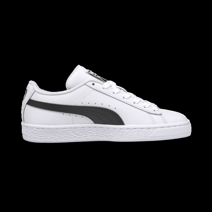 Basket Classic Xxi Sneakers Big Kids Puma Canada Blanc-noir
