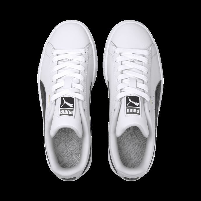 Basket Classic Xxi Sneakers Big Kids Puma Canada Blanc-noir
