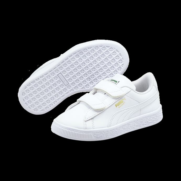 Baskets Enfant Puma Canada Basket Classic Xxi Blanc-blanc