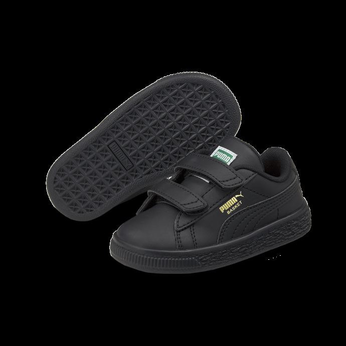 Baskets Puma Canada Basket Classic Xxi Noir-noir Pour Bébé