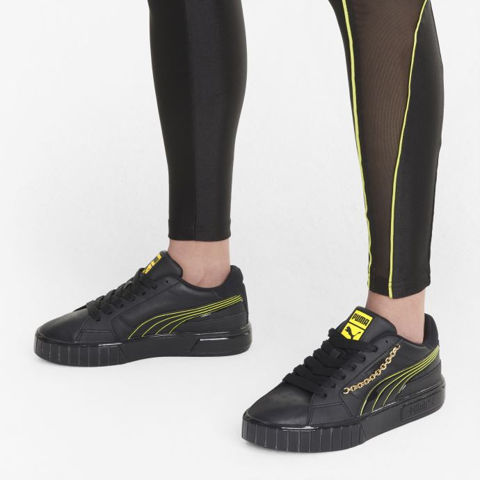 Baskets Puma Canada Cali Star Dark Dreams Noir-nrgy Jaune Pour Femme