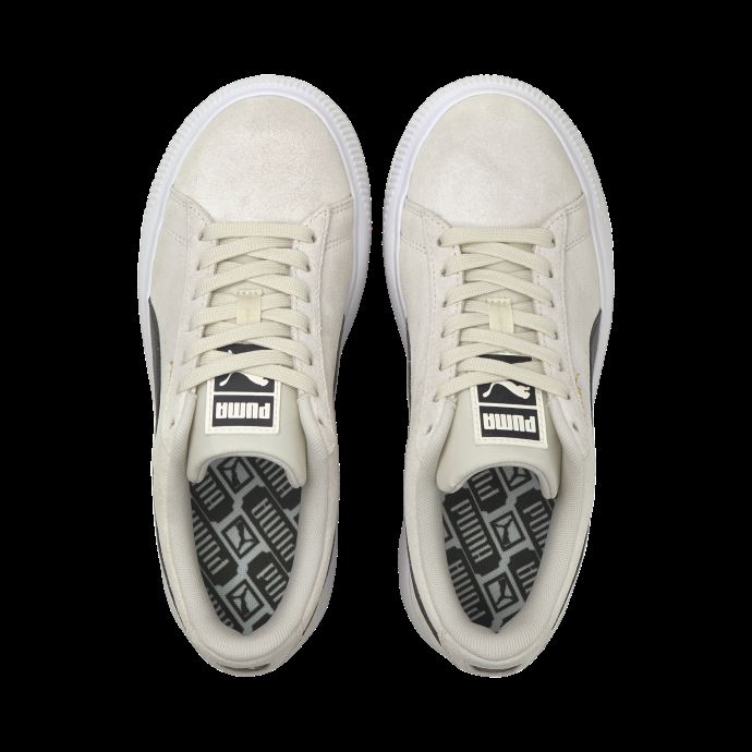 Puma Canada Daim Mayu Femmes Baskets Marshmallow-blanc
