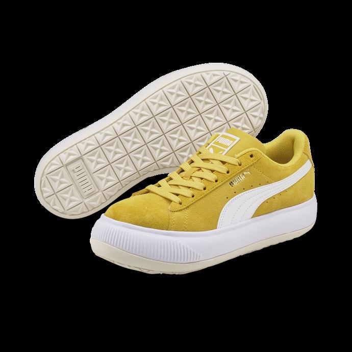 Baskets En Daim Mayu Pour Femmes Puma Canada Bambou-blanc-marshmallow
