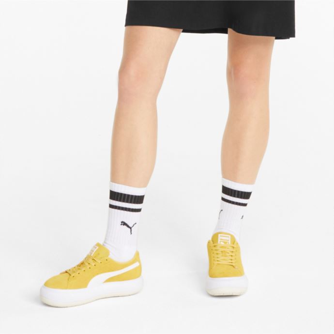 Baskets Puma Canada En Daim Mayu Bambou-blanc-marshmallow Pour Femmes