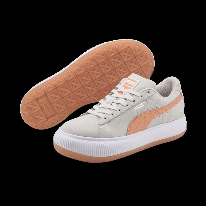 Baskets Nimbus Cloud-white-peach Rose Daim Mayu Femmes Puma Canada