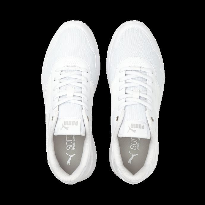 Puma Canada Baskets Femme Blanc-blanc-gris Violet R78 Voyage
