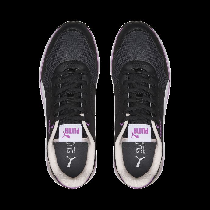 Baskets Femme R78 Voyage Puma Canada Noir-blanc-orchidée électrique
