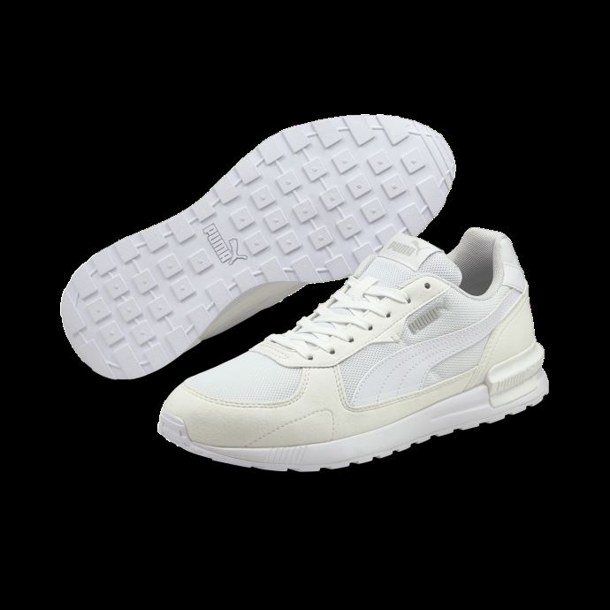 Puma Canada Baskets Graviton Blanc-blanc-gris Violet