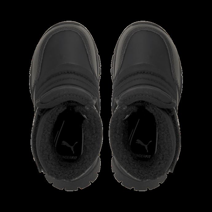 Bottes D'hiver Puma Canada Nieve Pour Bébés Noir-blanc
